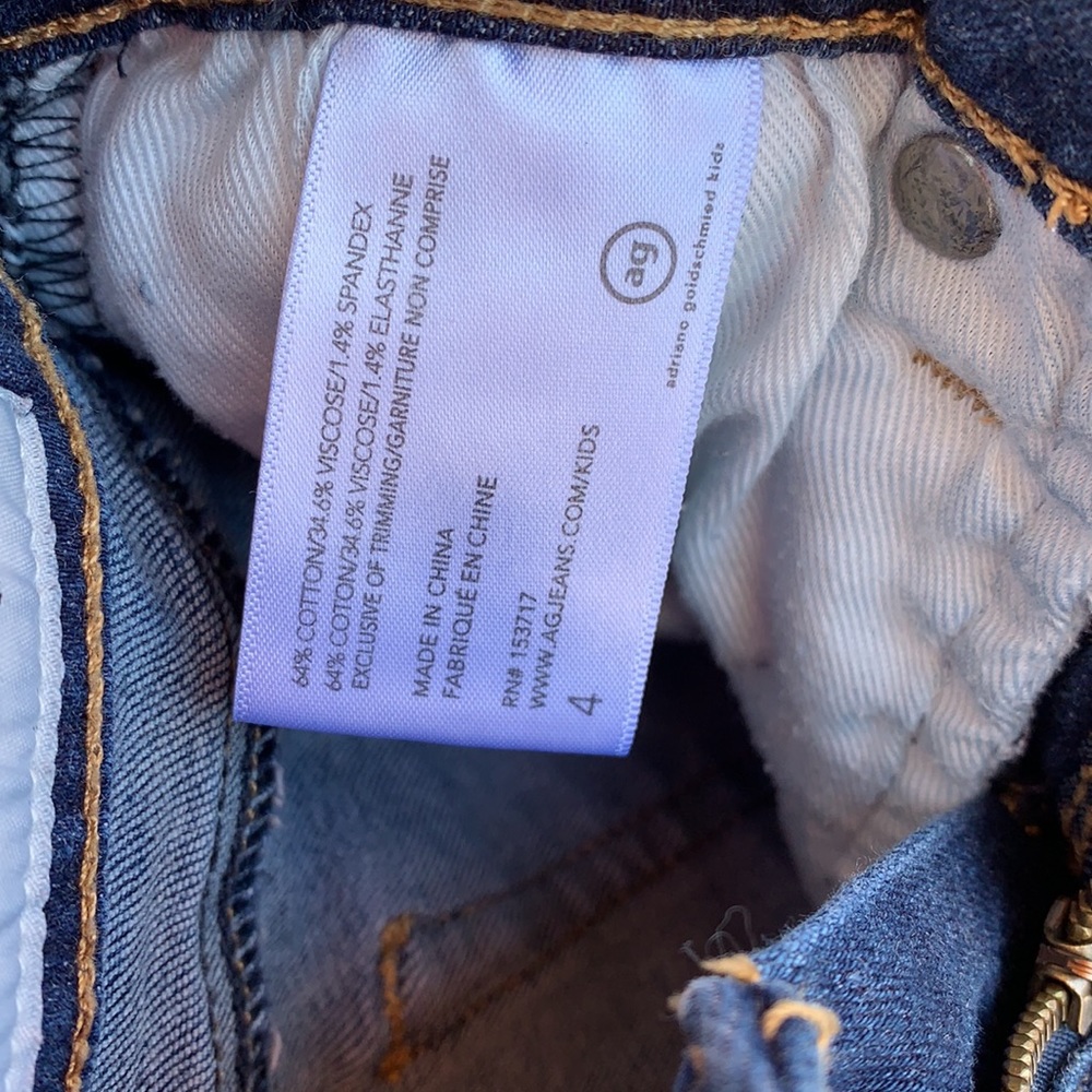 AG denim Jeans Size 4 - - Picture 6 of 6